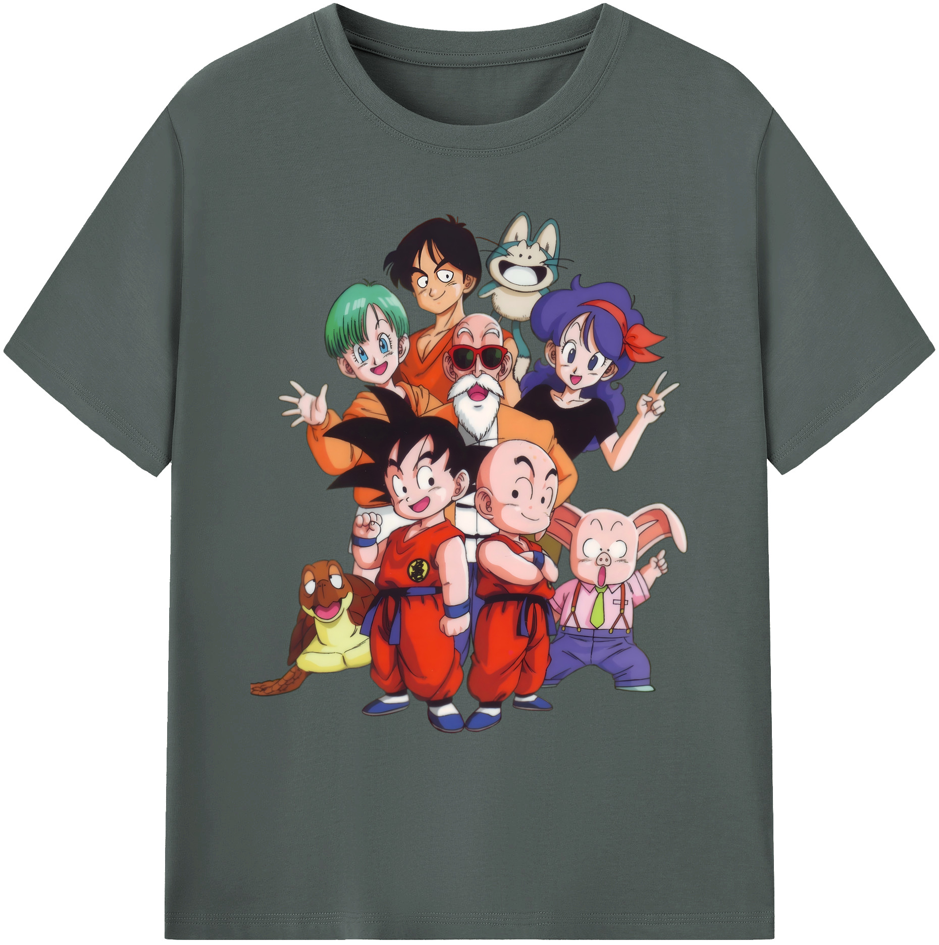 （画像用） ドラゴンボール DRAGON BALL 綿100％ メンズ半袖Tシャツ｜肌触りやわらか＆通気性